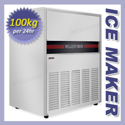 Commercial Ice Maker Quipwell Australiana Machine- IM100 Five Years Warranty