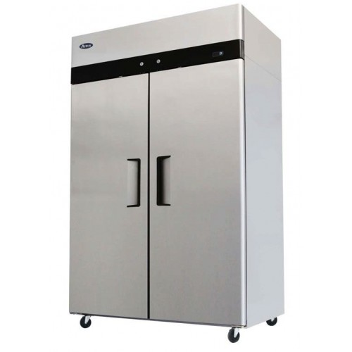 Commercial Upright Two Door Stainless Steel Freezer  JUFD1000 Litre
